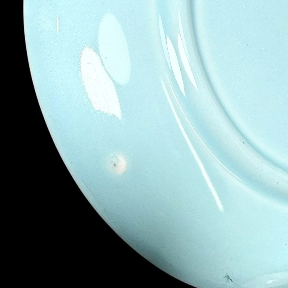 Steubenville Pottery Fairlane Cup & Saucer Coffee Cup‎ Teacup Pink Blue Floral